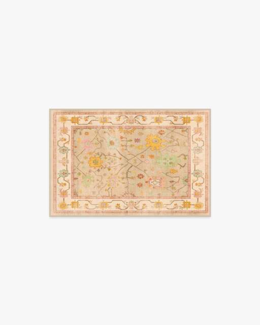 Jemima Neutral Multicolour Flatwoven Rug - 60x90 - Machine Washable Area Rug - Kid & Pet Friendly - Indoor Rugs - Ruggable - image 1