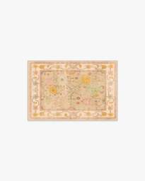 Jemima Neutral Multicolour Flatwoven Rug - 60x90 - Machine Washable Area Rug - Kid & Pet Friendly - Indoor Rugs - Ruggable - thumbnail 1