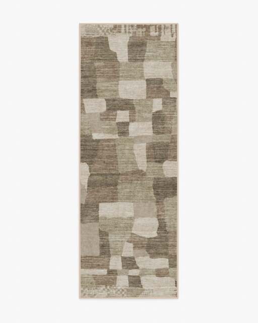Boulder Neutral Terracotta Rug by The Local Project - 75x215 - Machine Washable Area Rug - Kid & Pet Friendly - Indoor Rugs - Ruggable - image 1