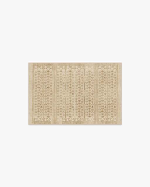 Lucia Natural Flatwoven Rug by goop - 60x90 - Machine Washable Area Rug - Kid & Pet Friendly - Indoor Rugs - Ruggable - image 1