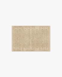 Lucia Natural Flatwoven Rug by goop - 60x90 - Machine Washable Area Rug - Kid & Pet Friendly - Indoor Rugs - Ruggable - thumbnail 1