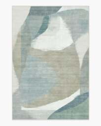 Vale Sage & Tan Rug - 75x215 - Machine Washable Area Rug - Kid & Pet Friendly - Indoor Rugs - Ruggable - thumbnail 2
