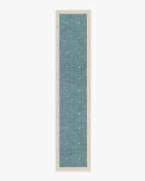 Luna Soft Teal Rug by goop - 60x90 - Machine Washable Area Rug - Kid & Pet Friendly - Indoor Rugs - Ruggable - thumbnail 2
