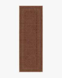 Kairos Terracotta Rug - 75x215 - Machine Washable Area Rug - Kid & Pet Friendly - Indoor Rugs - Ruggable - thumbnail 1
