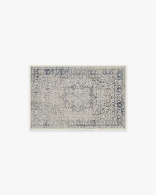 Kamran Blue Quartz Rug - 60x90 - Machine Washable Area Rug - Kid & Pet Friendly - Indoor Rugs - Ruggable - image 1