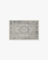 Kamran Blue Quartz Rug - 60x90 - Machine Washable Area Rug - Kid & Pet Friendly - Indoor Rugs - Ruggable - thumbnail 1