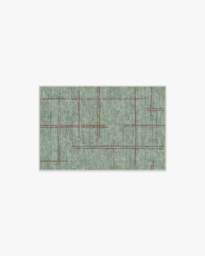 Stellan Sage Rug - 60x90 - Machine Washable Area Rug - Kid & Pet Friendly - Indoor Rugs - Ruggable - thumbnail 1