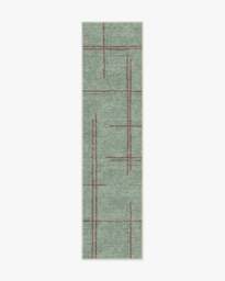 Stellan Sage Rug - 60x90 - Machine Washable Area Rug - Kid & Pet Friendly - Indoor Rugs - Ruggable - thumbnail 2