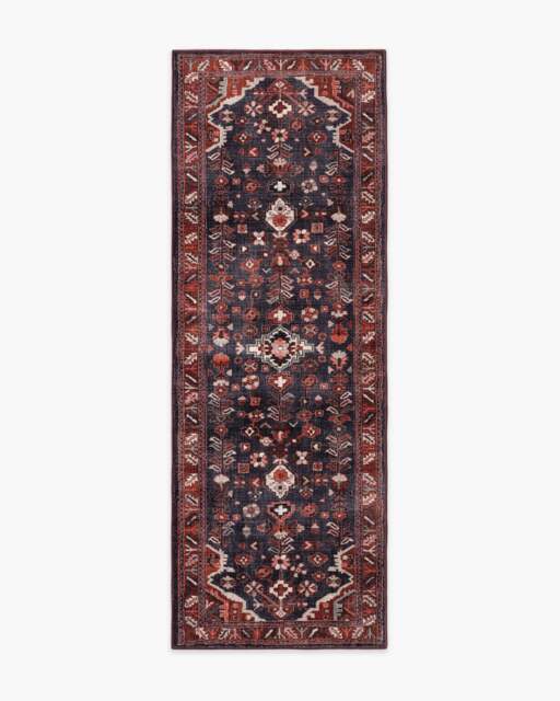 Yolanda Plum & Ruby Rug - 75x215 - Machine Washable Area Rug - Kid & Pet Friendly - Indoor Rugs - Ruggable - image 1