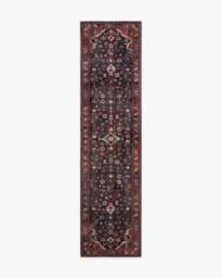Yolanda Plum & Ruby Rug - 75x215 - Machine Washable Area Rug - Kid & Pet Friendly - Indoor Rugs - Ruggable - thumbnail 2