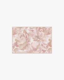 Fiona Vintage Blush Flatwoven Rug Pink - 60x90 - Machine Washable Area Rug - Kid & Pet Friendly - Indoor Rugs - Ruggable - thumbnail 1