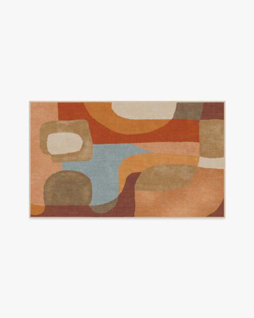 Sonia Terra & Sage Rug by Justina Blakeney - 90x150 - Machine Washable Area Rug - Kid & Pet Friendly - Indoor Rugs - Ruggable - image 1