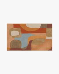 Sonia Terra & Sage Rug by Justina Blakeney - 90x150 - Machine Washable Area Rug - Kid & Pet Friendly - Indoor Rugs - Ruggable - thumbnail 1