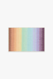 Spectrum Rainbow Rug - 60x90 - Machine Washable Area Rug - Kid & Pet Friendly - Indoor Rugs - Ruggable - thumbnail 1