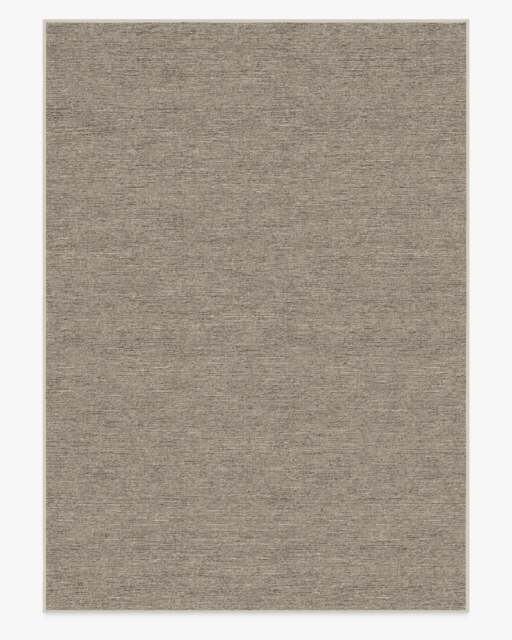 Melange Solid Natural Stone Flatwoven Rug - 305x425 - Machine Washable Area Rug - Kid & Pet Friendly - Indoor Rugs - Ruggable - image 1