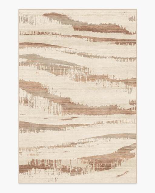 Dreamscape Copper Rug Beige - 185x275 - Machine Washable Area Rug - Kid & Pet Friendly - Indoor Rugs - Ruggable