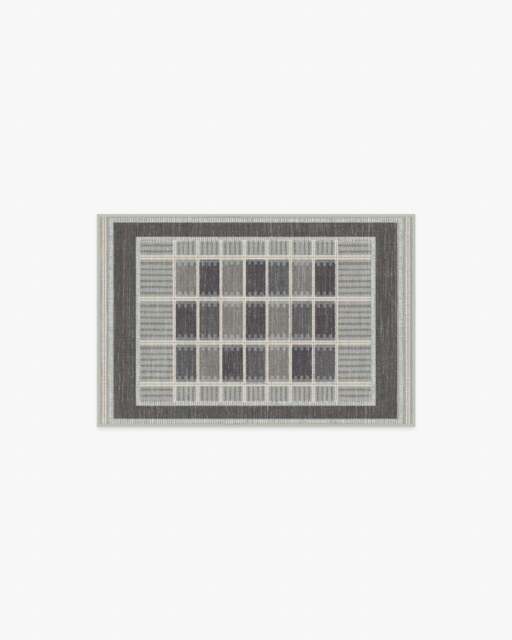 Agnes Charcoal Rug - 60x90 - Machine Washable Area Rug - Kid & Pet Friendly - Indoor Rugs - Ruggable - image 1