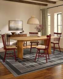Agnes Charcoal Rug - 60x90 - Machine Washable Area Rug - Kid & Pet Friendly - Indoor Rugs - Ruggable - thumbnail 2