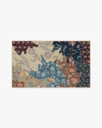 Reverie Multicolour Rug Blue - 185x275 - Machine Washable Area Rug - Kid & Pet Friendly - Indoor Rugs - Ruggable - thumbnail 2