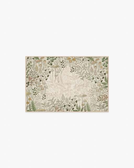 Wildwood Neutral Flatwoven Rug - 60x90 - Machine Washable Area Rug - Kid & Pet Friendly - Indoor Rugs - Ruggable