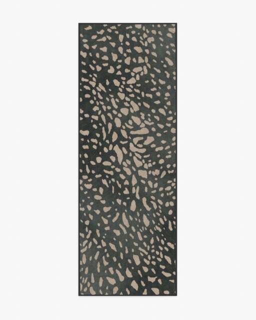 Fawn Dark Grey Rug - 75x215 - Machine Washable Area Rug - Kid & Pet Friendly - Indoor Rugs - Ruggable - image 1