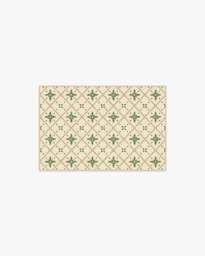 Alva Natural & Sage Rug - 60x90 - Machine Washable Area Rug - Kid & Pet Friendly - Indoor Rugs - Ruggable - thumbnail 1