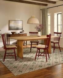 Alva Natural & Sage Rug - 60x90 - Machine Washable Area Rug - Kid & Pet Friendly - Indoor Rugs - Ruggable - thumbnail 2