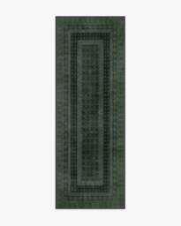 Cyrus Forest Green Flatwoven Rug - 75x215 - Machine Washable Area Rug - Kid & Pet Friendly - Indoor Rugs - Ruggable - thumbnail 1