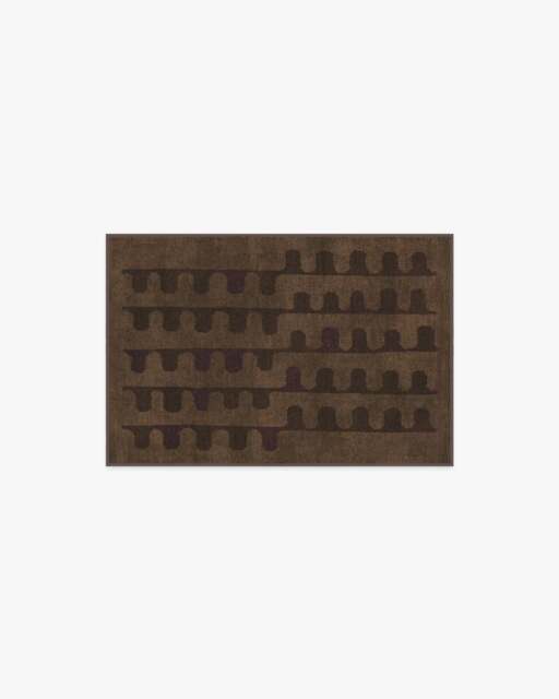 Veza Bronze & Plum Rug Brown - 60x90 - Machine Washable Area Rug - Kid & Pet Friendly - Indoor Rugs - Ruggable - image 1