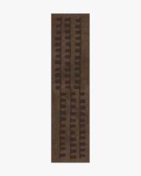 Veza Bronze & Plum Rug Brown - 60x90 - Machine Washable Area Rug - Kid & Pet Friendly - Indoor Rugs - Ruggable - thumbnail 2