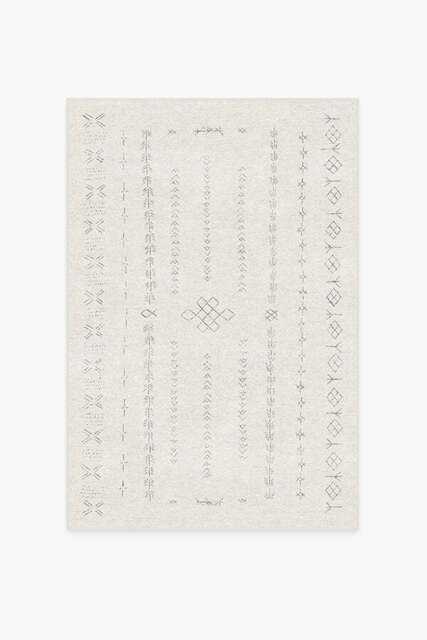 Astrid Off White Rug - 120x185 - Machine Washable Area Rug - Kid & Pet Friendly - Indoor Rugs - Ruggable - image 1