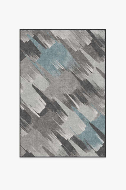 Rogue Squadron Dark Teal Rug - 120x185 - Machine Washable Area Rug - Kid & Pet Friendly - Indoor Rugs - Ruggable - image 1