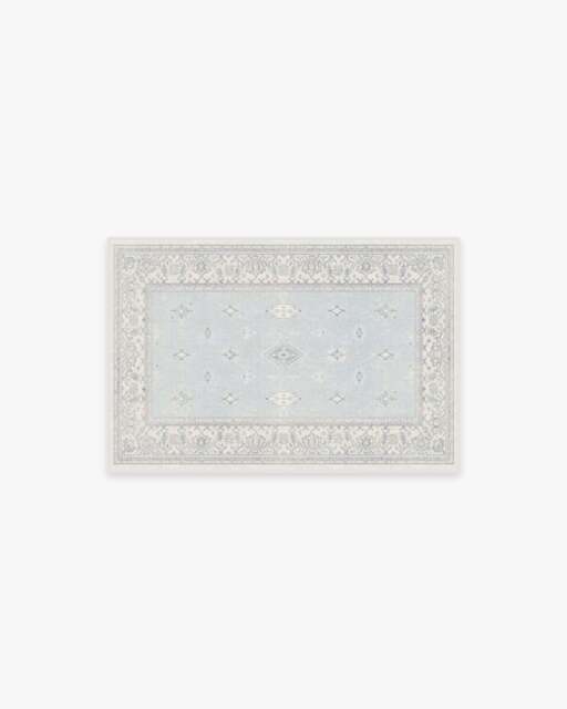 Verena Soft Blue Rug - 60x90 - Machine Washable Area Rug - Kid & Pet Friendly - Indoor Rugs - Ruggable - image 1