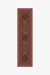 Zareen Scarlet Red Rug - 60x90 - Machine Washable Area Rug - Kid & Pet Friendly - Indoor Rugs - Ruggable - thumbnail 2