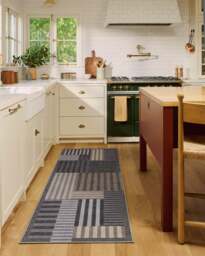 Maritime Grey Rug - 60x90 - Machine Washable Area Rug - Kid & Pet Friendly - Indoor Rugs - Ruggable - thumbnail 2