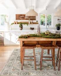 Juniper Neutral Flatwoven Rug - 245x305 - Machine Washable Area Rug - Kid & Pet Friendly - Indoor Rugs - Ruggable - thumbnail 2