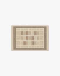 Agnes Natural Flatwoven Rug - 60x90 - Machine Washable Area Rug - Kid & Pet Friendly - Indoor Rugs - Ruggable - thumbnail 1
