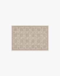 Fletcher Neutral Rug - 60x90 - Machine Washable Area Rug - Kid & Pet Friendly - Indoor Rugs - Ruggable - thumbnail 1