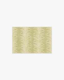 Tree Fern Matcha Green Rug by Sanderson - 60x90 - Machine Washable Area Rug - Kid & Pet Friendly - Indoor Rugs - Ruggable - thumbnail 1