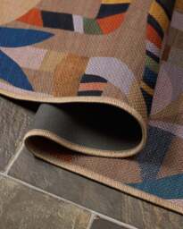 Laguna Natural Outdoor Rug - 245x305 - Machine Washable Area Rug - Kid & Pet Friendly - Indoor Rugs - Ruggable - thumbnail 4
