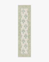 Meadow Sweet Ivory & Green Rug by Morris & Co. - 60x90 - Machine Washable Area Rug - Kid & Pet Friendly - Indoor Rugs - Ruggable - thumbnail 2