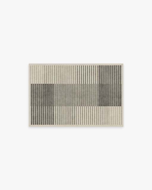 Gradasi Grey Rug - 60x90 - Machine Washable Area Rug - Kid & Pet Friendly - Indoor Rugs - Ruggable - image 1