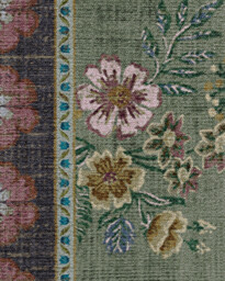 Pennywood Green & Pink Rug - 150x215 - Machine Washable Area Rug - Kid & Pet Friendly - Indoor Rugs - Ruggable - thumbnail 4