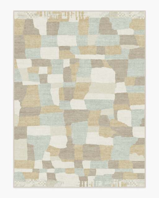 Boulder Neutral & Grey Rug by The Local Project - 275x365 - Machine Washable Area Rug - Kid & Pet Friendly - Indoor Rugs - Ruggable - image 1