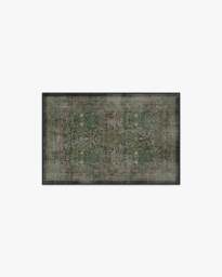 Blackthorn Forest Green Rug by Morris & Co. - 60x90 - Machine Washable Area Rug - Kid & Pet Friendly - Indoor Rugs - Ruggable - thumbnail 1