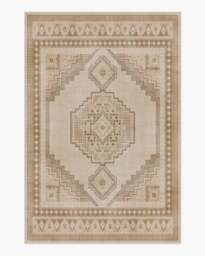 Rayne Natural Rug - 185x275 - Machine Washable Area Rug - Kid & Pet Friendly - Indoor Rugs - Ruggable - thumbnail 1
