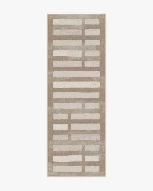 Laine Natural Flatwoven Rug - 75x215 - Machine Washable Area Rug - Kid & Pet Friendly - Indoor Rugs - Ruggable - image 1