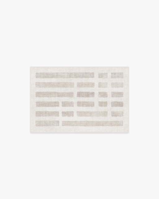 Laine Ivory & Natural Rug - 60x90 - Machine Washable Area Rug - Kid & Pet Friendly - Indoor Rugs - Ruggable - image 1