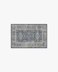Alessia Dusk Blue Rug - 60x90 - Machine Washable Area Rug - Kid & Pet Friendly - Indoor Rugs - Ruggable - thumbnail 1