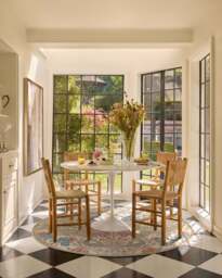 Flourish Cream Rug by Liberty Brown - 60x90 - Machine Washable Area Rug - Kid & Pet Friendly - Indoor Rugs - Ruggable - thumbnail 2